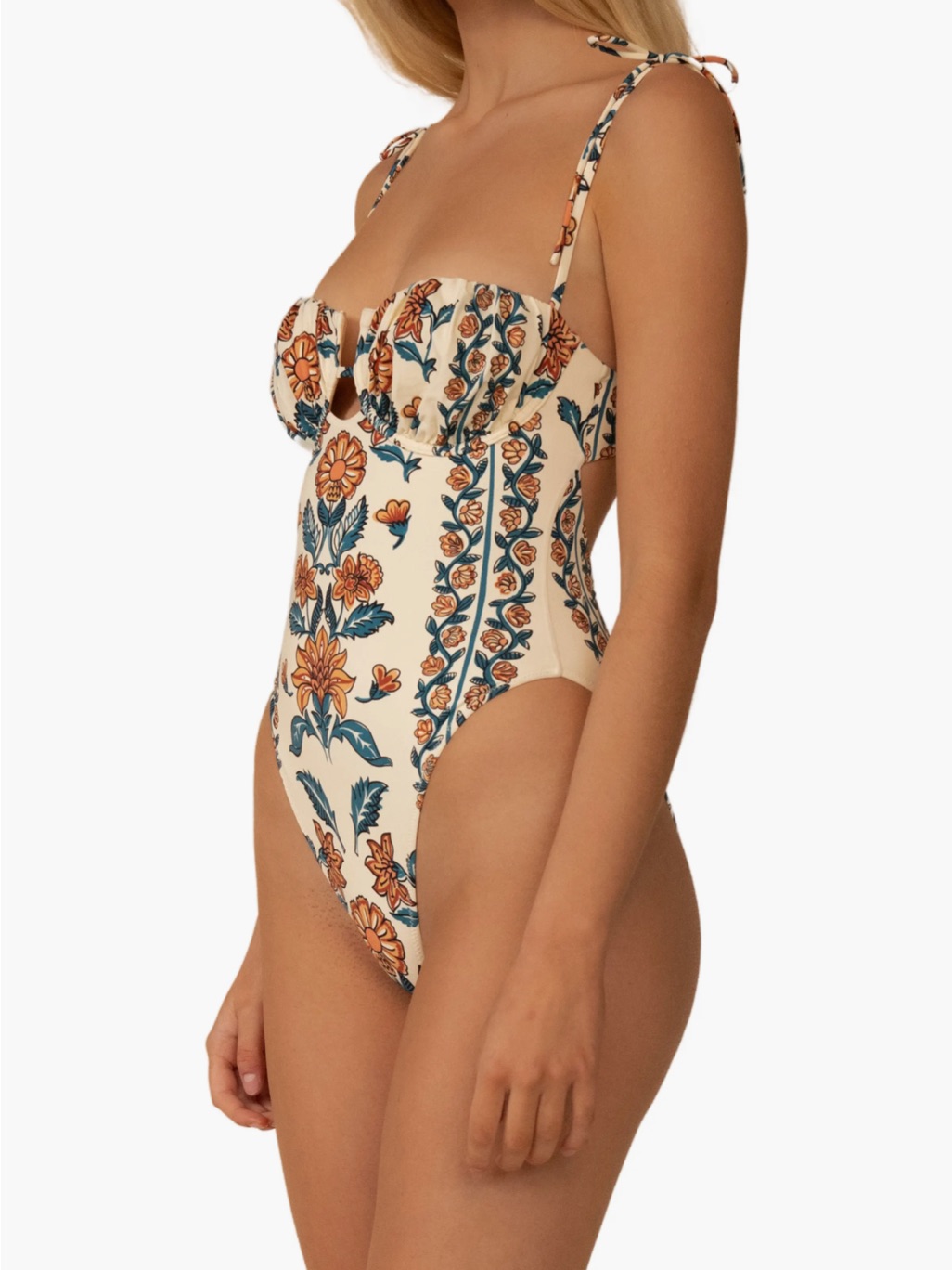 Montce Winona Floral Underwire One-Piece Swimsuit
